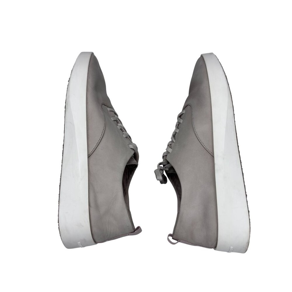 Wolf & Shepherd Mens Cruise Sneakers Size 11 M / 12.5 W Light Gray Leather - Picture 5 of 10